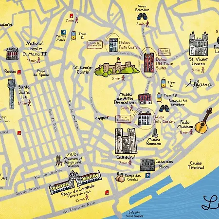 Aparthotel Dalma Old Town - Castelo